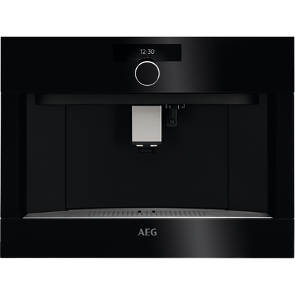 AEG KKK994500B Fully-Automatic Bean To Cup Compact Coffee Machine Gloss Black