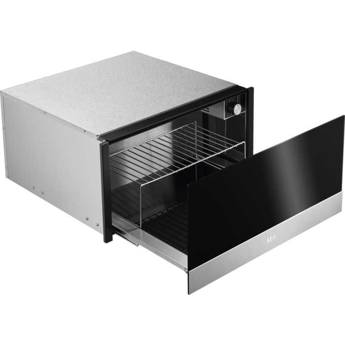 AEG KDK912924M Warming Drawer 29cm - Stainless Steel And Black Glass