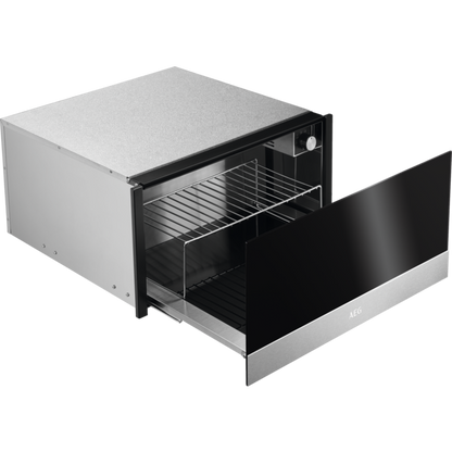 AEG KDK912924M Warming Drawer 29cm - Stainless Steel And Black Glass