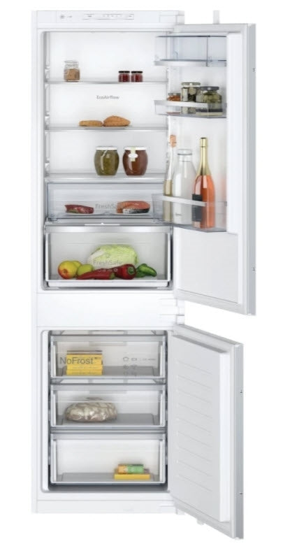 Neff KI7862SE0G 177cm Integrated 60/40 Frost Free Fridge Freezer