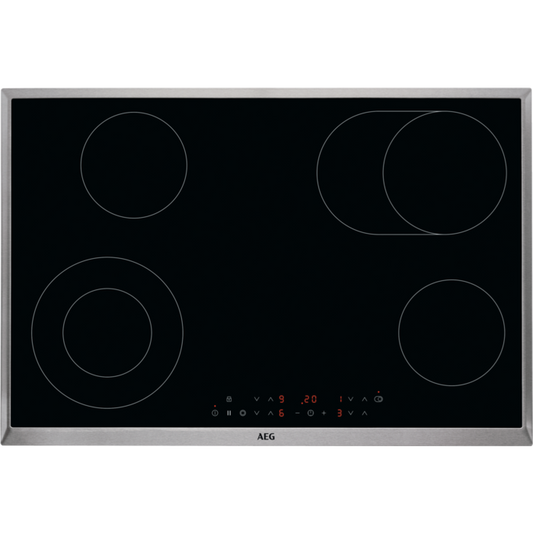 AEG HK834060XB 80cm Electric Hob