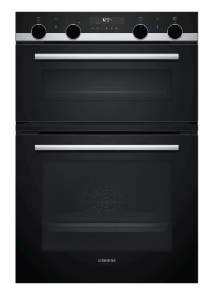 Siemens MB578G5S6B IQ-500 Built In Pyrolytic Multifunction Double Oven STAINLESS STEEL