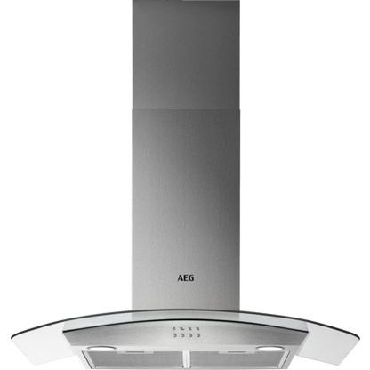 AEG DTB3953M 90cm Curved Glass Chimney Hood