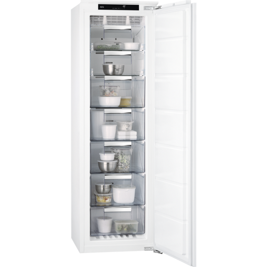 AEG ABK818E6NC 177cm Integrated In Column Frost Free Freezer