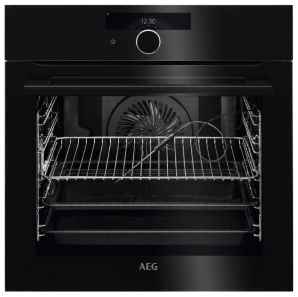 AEG BPK948330B Pyrolytic Multifunction Single Oven Gloss Black