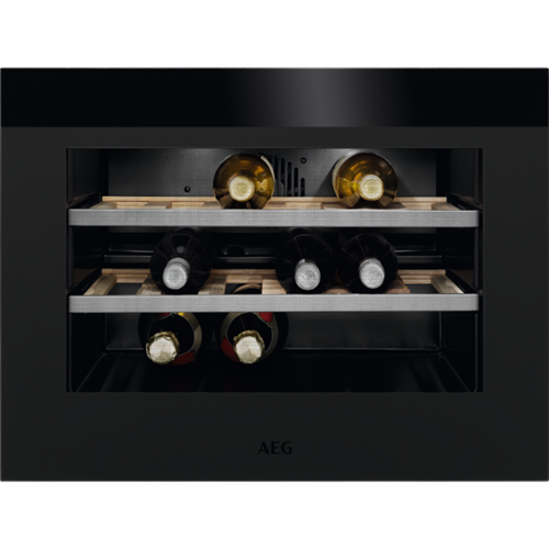 AEG KWK884520T 45cm Compact Wine Cooler Matt Black