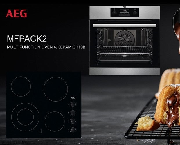 AEG MFPACK2 Ceramic Hob & Oven One Pack