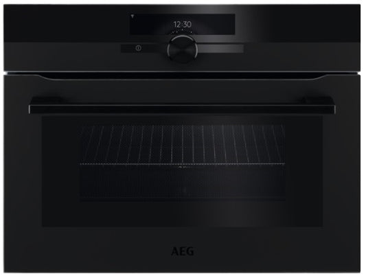 AEG KMK968000T Compact Combination Microwave Oven Matt Black