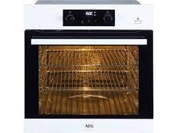 AEG BEB355020W Built In Steam Bake Single Multifunction Oven White