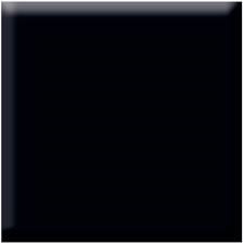 CDA ASG6BL Square Toughened Glass Splashback 60cm Black