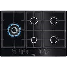 AEG HKB75820NB 75cm Gas On Glass Hob