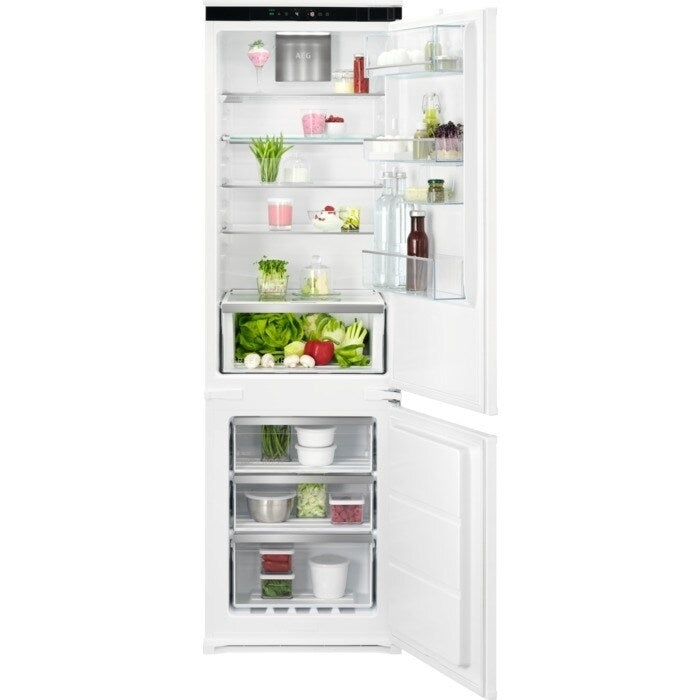 AEG NSC7G181DS 177cm Integrated Frost Free 70/30 Fridge Freezer