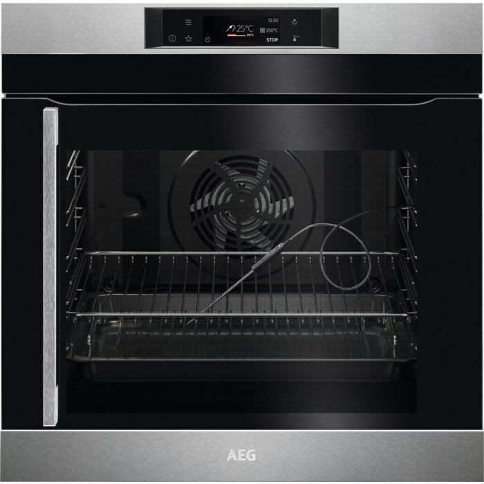 AEG BPK742R81M Single Oven With Pyrolic Cleaning Stainless Steel