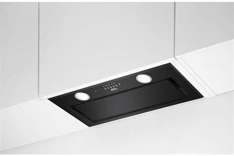 AEG DGE5661HB 54cm Hob2Hood Canopy Hood Matt Black