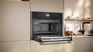 Neff C24FS31G0B N90 Compact Steam Combination Oven GRAPHITE