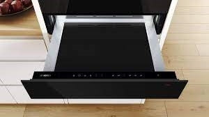 Bosch BIC7101B1B Series 8 14cm Push Pull Warming Drawer BLACK