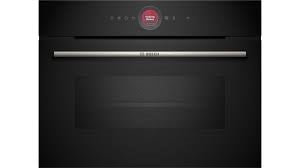 Bosch CMG7241B1B Series 8, Built-in compact oven with microwave function, 60 x 45 cm, Black