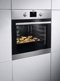 AEG BEK335061M Integrated Oven 72 l A+ Stainless Steel with antifingerprint coating