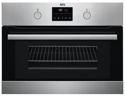 AEG KMK365060M CombiQuick Microwave Oven Stainless Steel