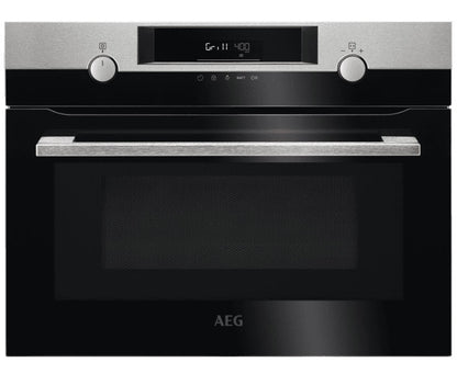 AEG KMK525860M Integrated Compact Oven & Grill Stainless Steel