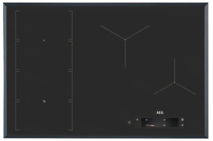 AEG IAE84851FB 80cm Sensefry Maxisense Induction Hob