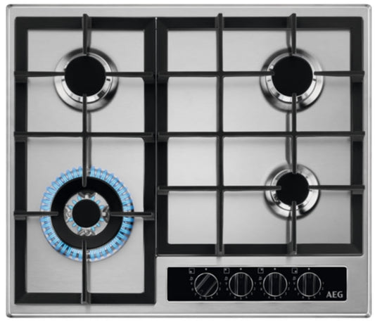 AEG HGB64420YM Slim Line Hob 60cm Stainless Steel