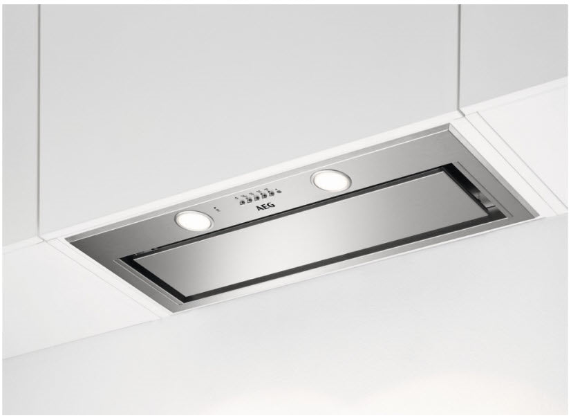 AEG DGE5861HM 77cm Hob2Hood Canopy Hood In Stainless Steel