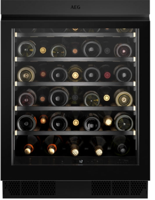 AEG AWUS040B8B 60cm Undercounter Single Zone Wine Cabinet