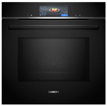 Siemens HM778GMB1B IQ-700 Pyrolytic Multifunction Oven With Microwave BLACK