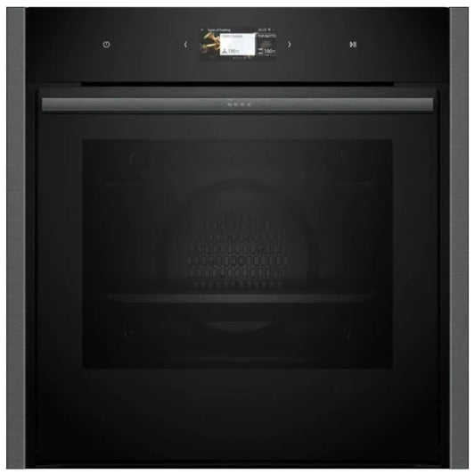 Neff B64CS51G0B N90 Slide & Hide Multifunction Single Oven GRAPHITE