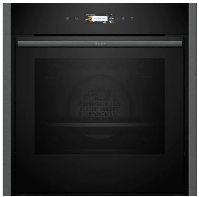 Neff B54CR31G0B N70 Slide & Hide Multifunction Single Oven – GRAPHITE