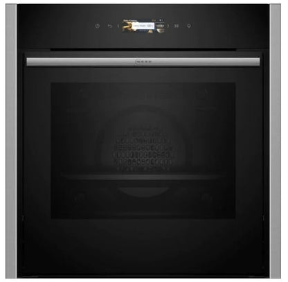 Neff B54CR31N0B N70 Slide & Hide Multifunction Single Oven STAINLESS STEEL