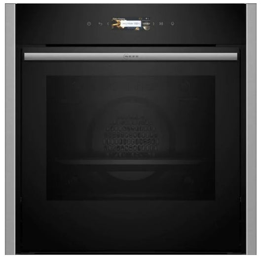 Neff B54CR31N0B N70 Slide & Hide Multifunction Single Oven STAINLESS STEEL