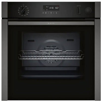 Neff B3AVH4HG0B N 50, BUILT-IN OVEN WITH ADDED STEAM FUNCTION, 60 X 60 CM, GRAPHITE-GREY