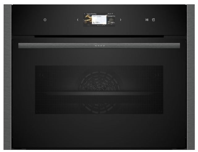 Neff C24FS31G0B N90 Compact Steam Combination Oven GRAPHITE