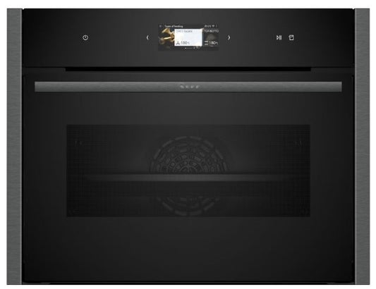 Neff C24FS31G0B N90 Compact Steam Combination Oven GRAPHITE