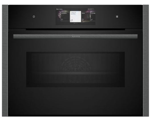 Neff C24MT73G0B N90 Compact Pyrolytic Oven With Microwave GRAPHITE