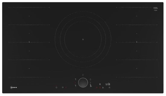 Neff N90 Induction Hob with Twist Pad Control Black 90cm | T69FUV4L0