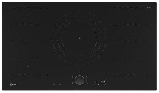 Neff N90 Induction Hob with Twist Pad Control Black 90cm | T69FUV4L0