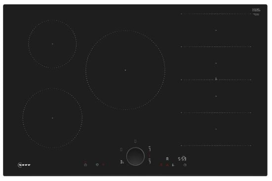 Neff T68FUV4L0 80cm FlexInduction Hob BLACK