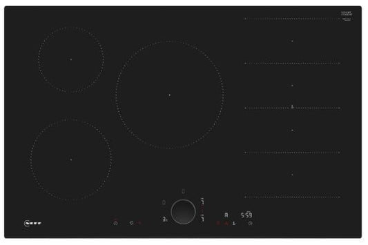 Neff T68FUV4L0 80cm FlexInduction Hob BLACK