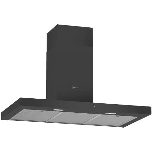 Neff D94BHM1S5B N50 90cm Box Design Chimney Hood in Black