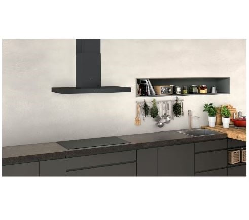 Neff D94BHM1S5B N50 90cm Box Design Chimney Hood in Black