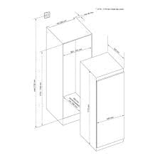 CDA CRI681 Integrated Full Height Freezer