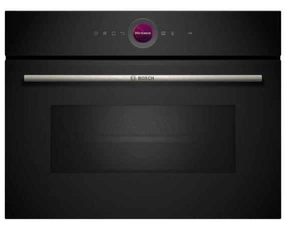 Bosch CEG732XB1B Series 8 60cm Built In Microwave For Tall Housing BLACK