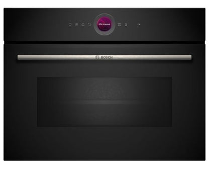 Bosch CEG732XB1B Series 8 60cm Built In Microwave For Tall Housing BLACK