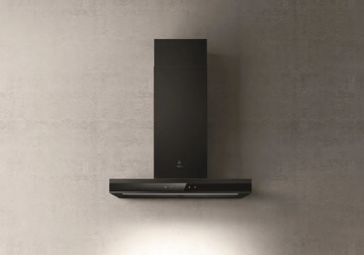 Elica ADELE2-BLK-60 60 cm Chimney Cooker Hood - Matt Black