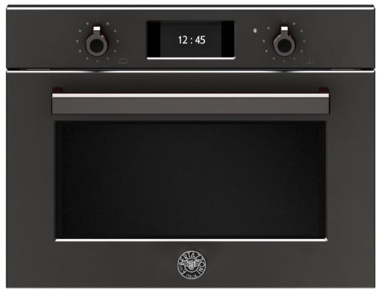 Bertazzoni F457PROMWTN Built In Combi Microwave - Carbonio