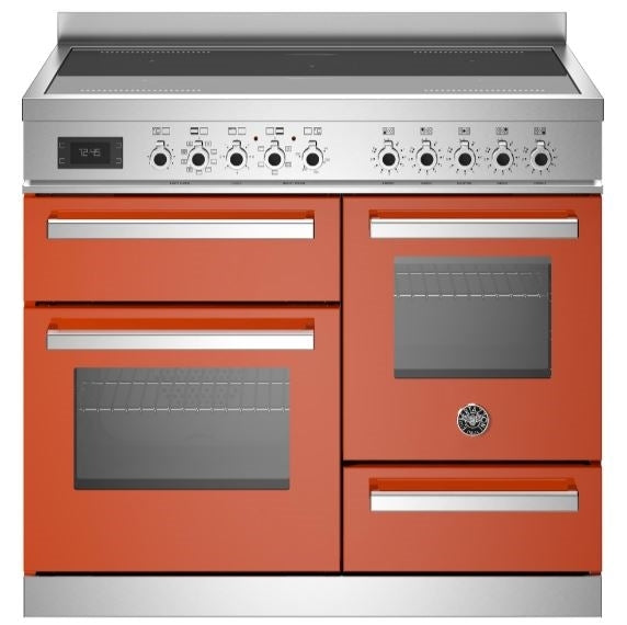 Bertazzoni PRO105I3EART 100cm Professional XG Induction Range Cooker ORANGE