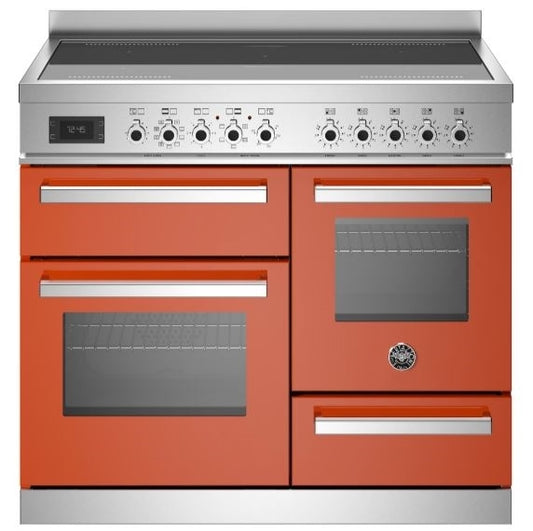 Bertazzoni PRO105I3EART 100cm Professional XG Induction Range Cooker ORANGE